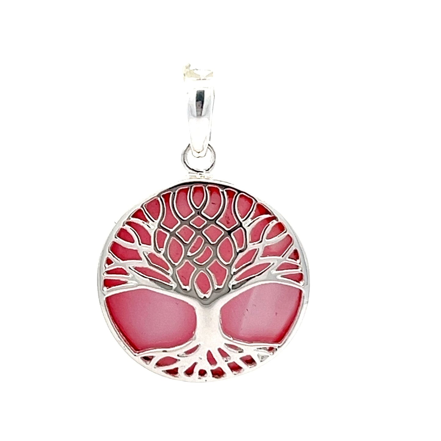 Sterling silver tree of Life small pendant SPD4002 - FJewellery