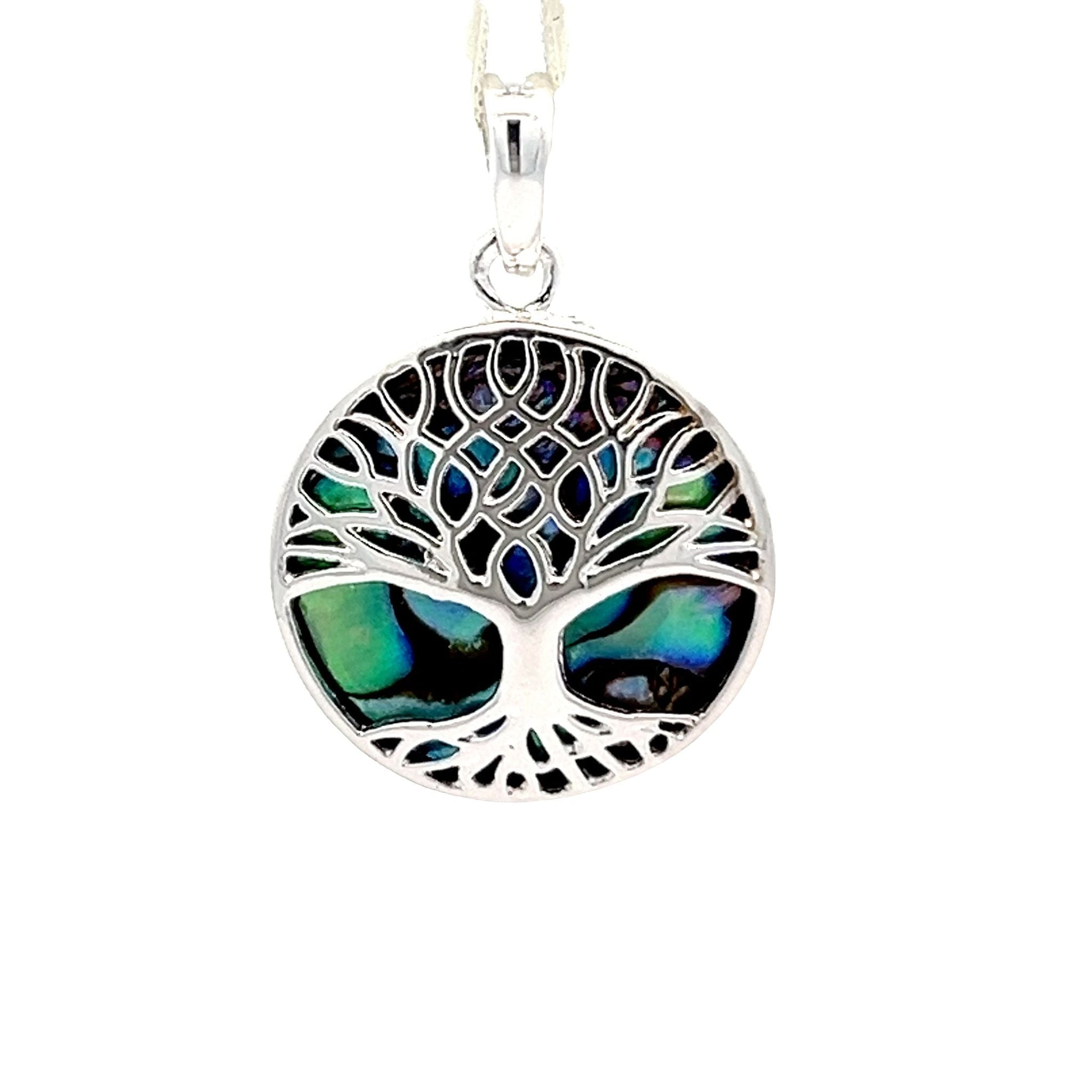 Sterling silver tree of Life small pendant SPD4002 - FJewellery