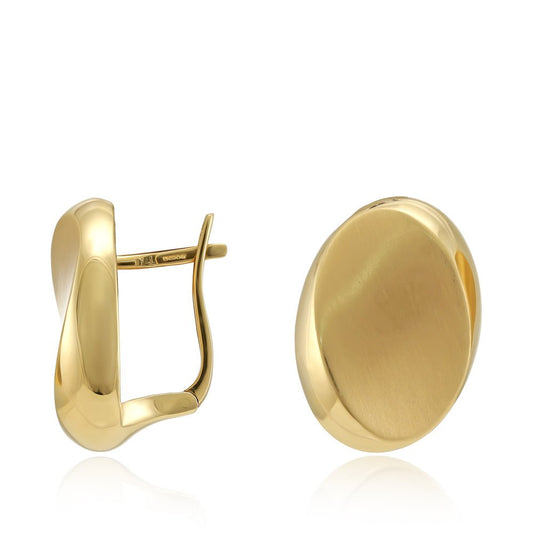 14ct Yellow Gold Fancy Earrings 2021351 - FJewellery