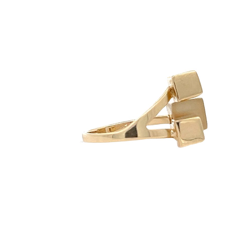 14ct Yellow Gold Fancy Ring 3.5mm - FJewellery