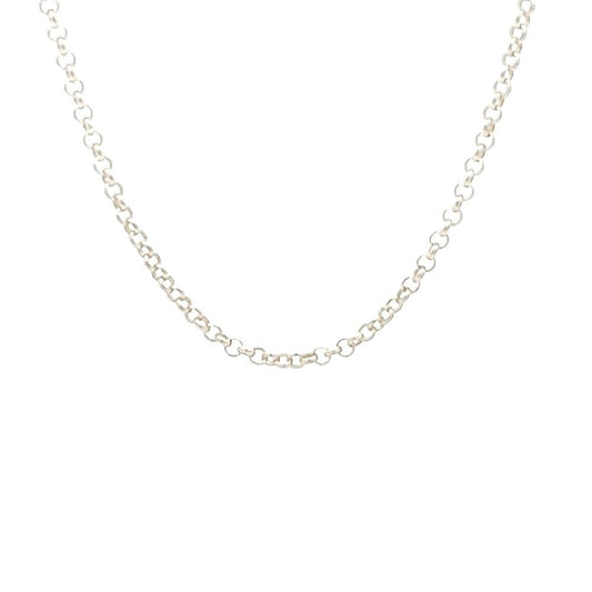 925 silver chain necklace AS0045 - FJewellery