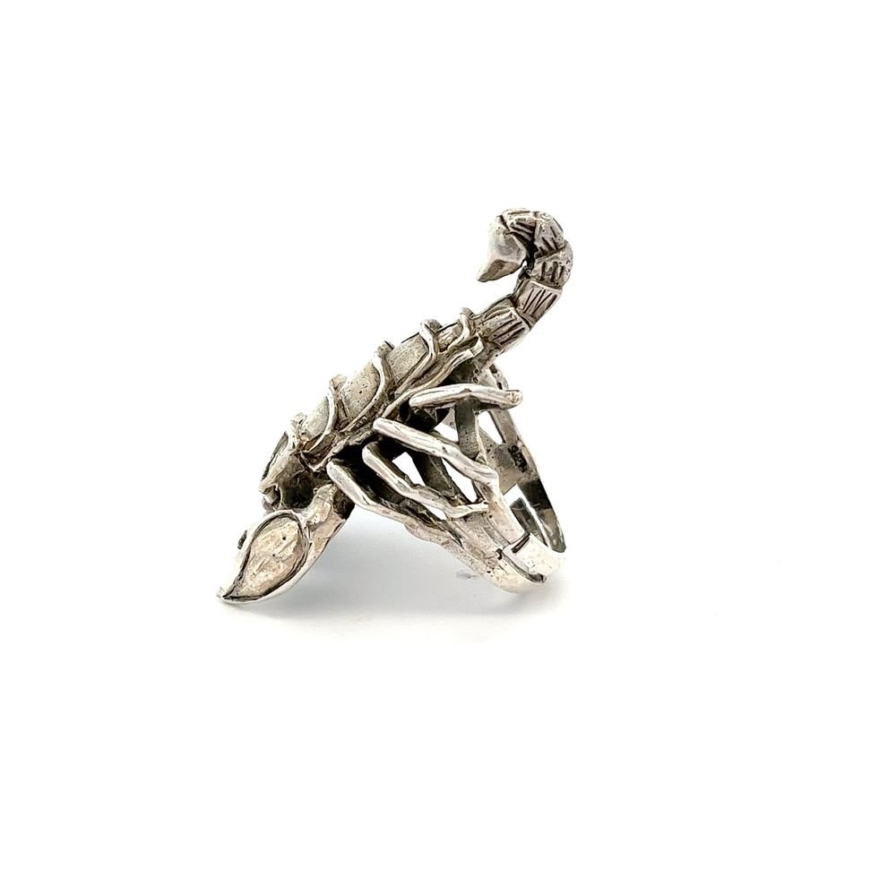 925 silver full scorpion ring AS0011 - FJewellery