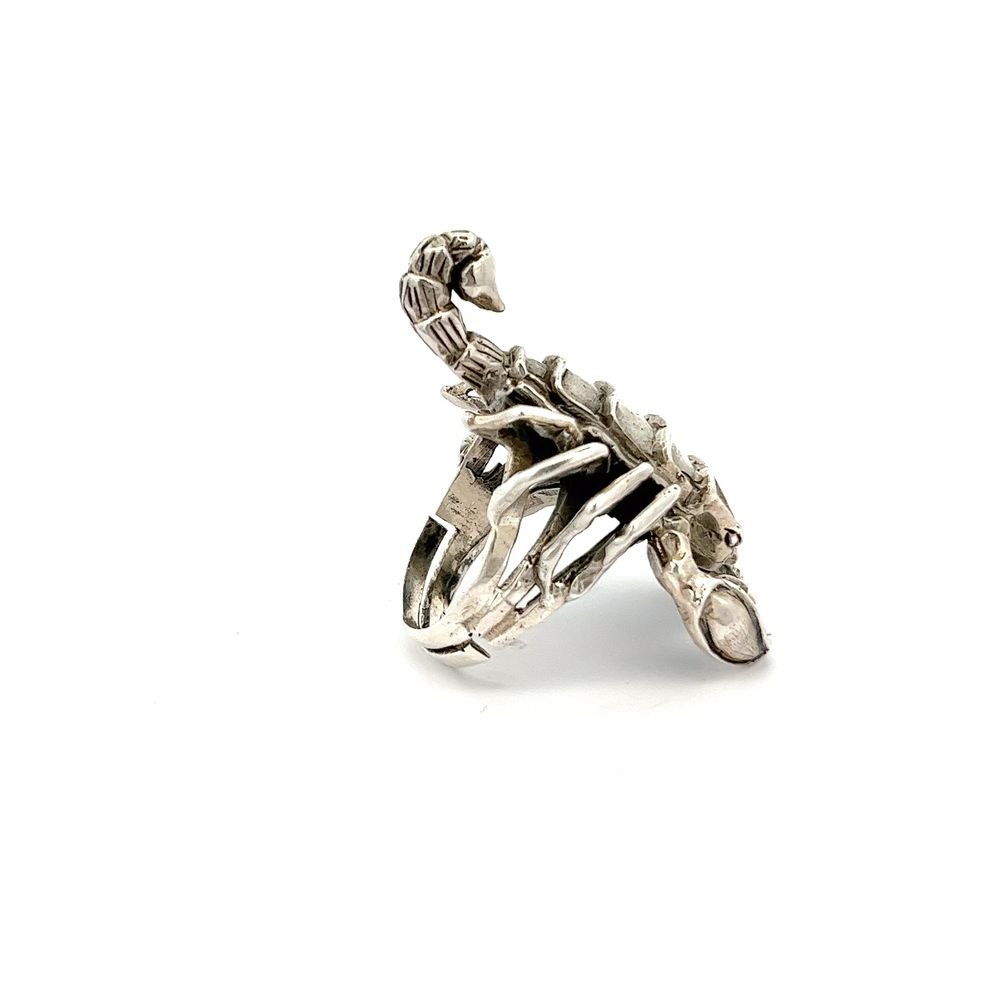 925 silver full scorpion ring AS0011 - FJewellery