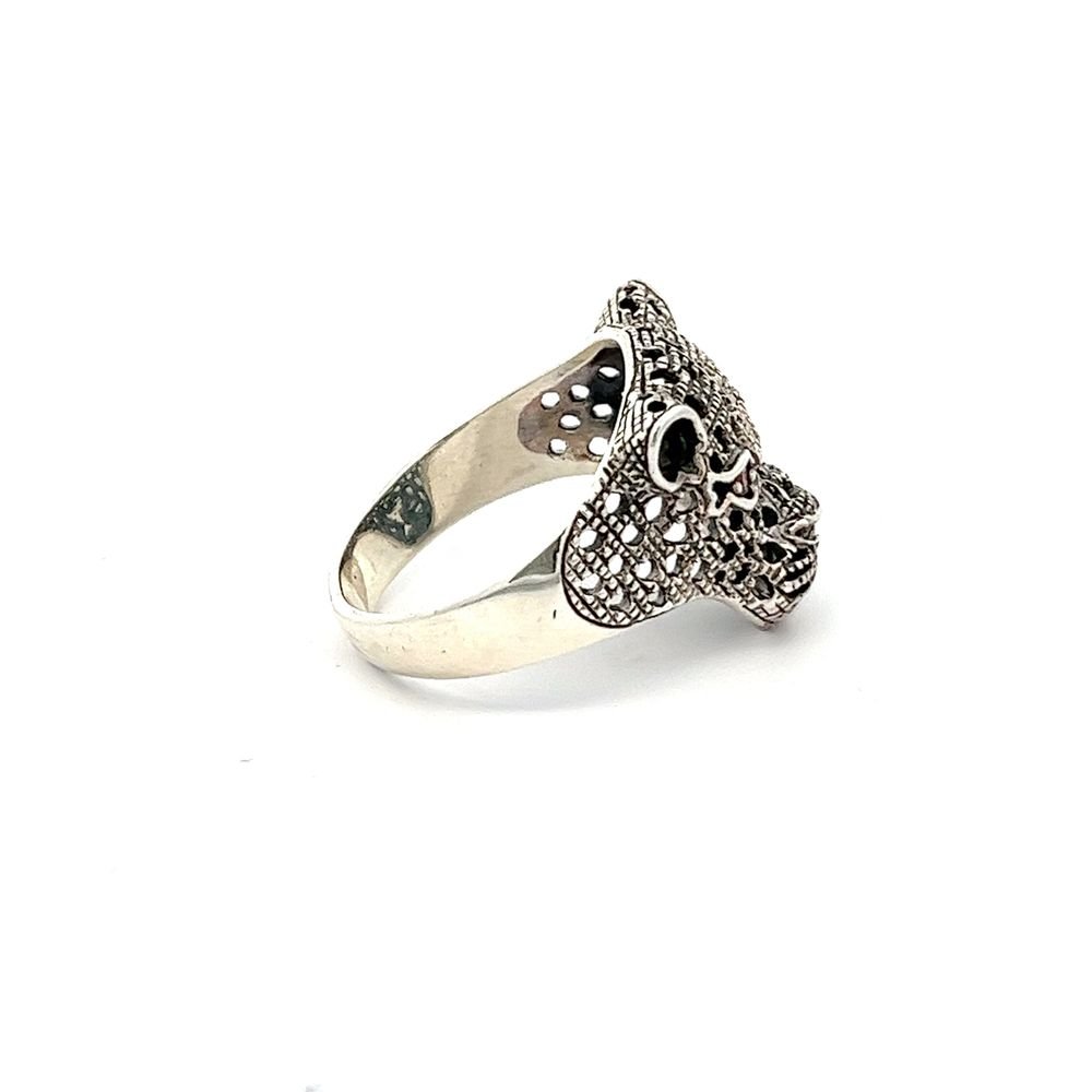 925 silver leopard ring AS0001 - FJewellery