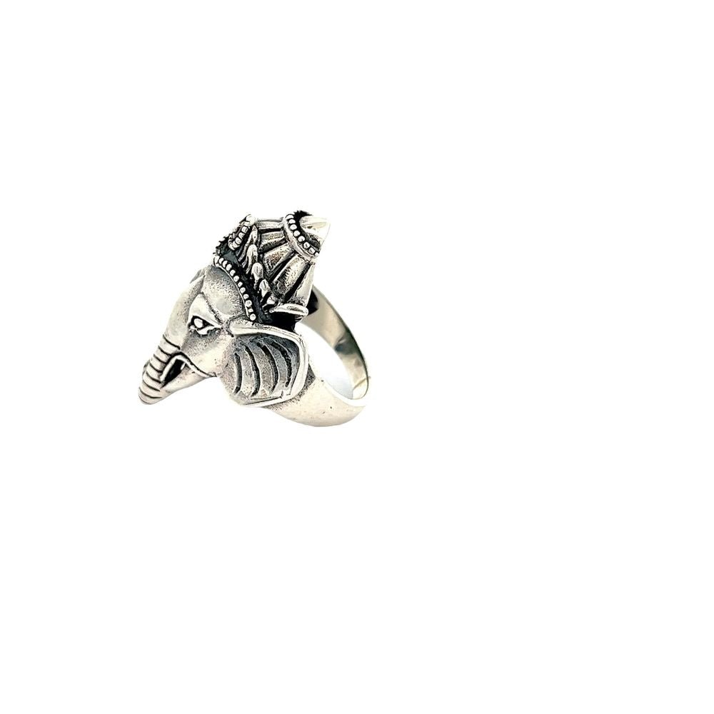 925 silver Lord Ganesha ring AS0016 - FJewellery