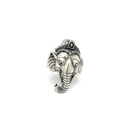 925 silver Lord Ganesha ring AS0016 - FJewellery