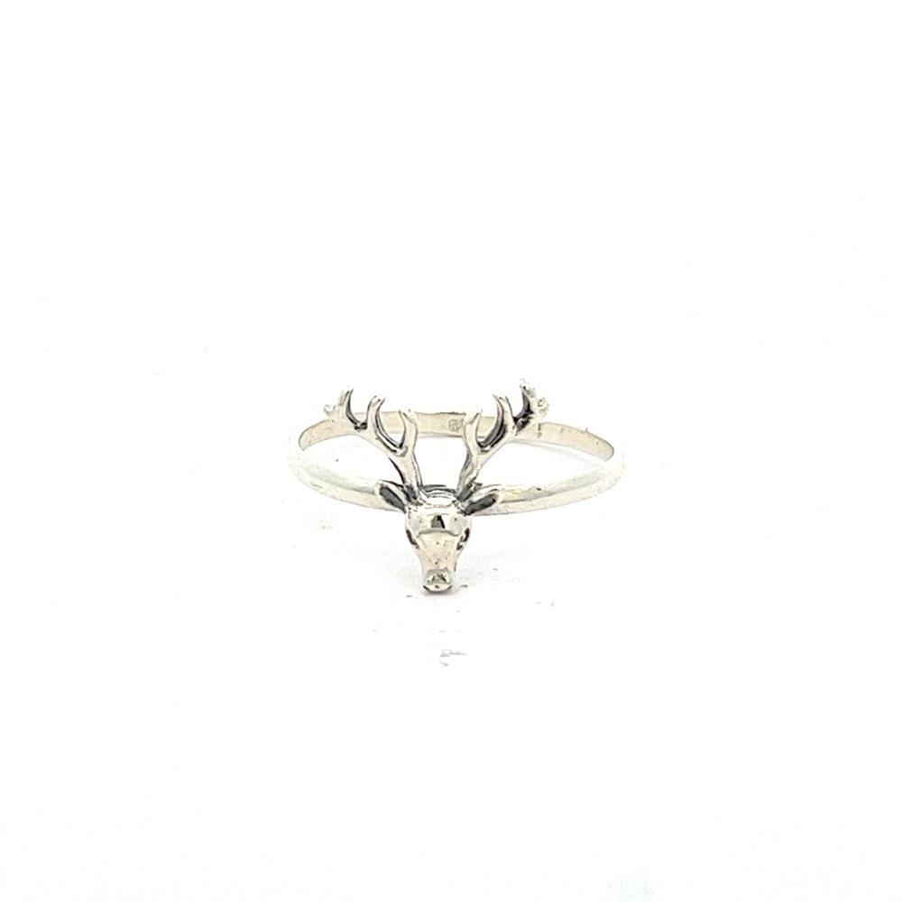 925 silver reindeer ring AS0034 - FJewellery
