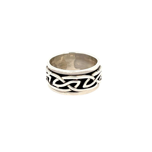 925 silver spinning ring AS0039 - FJewellery