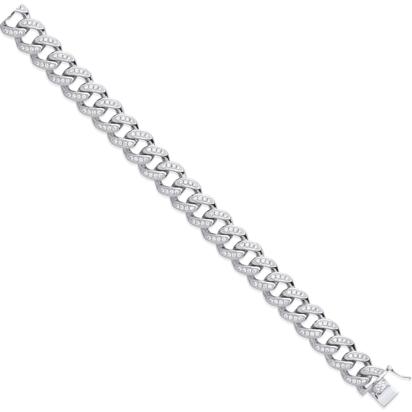 925 Sterling Silver 12mm Chain - FJewellery