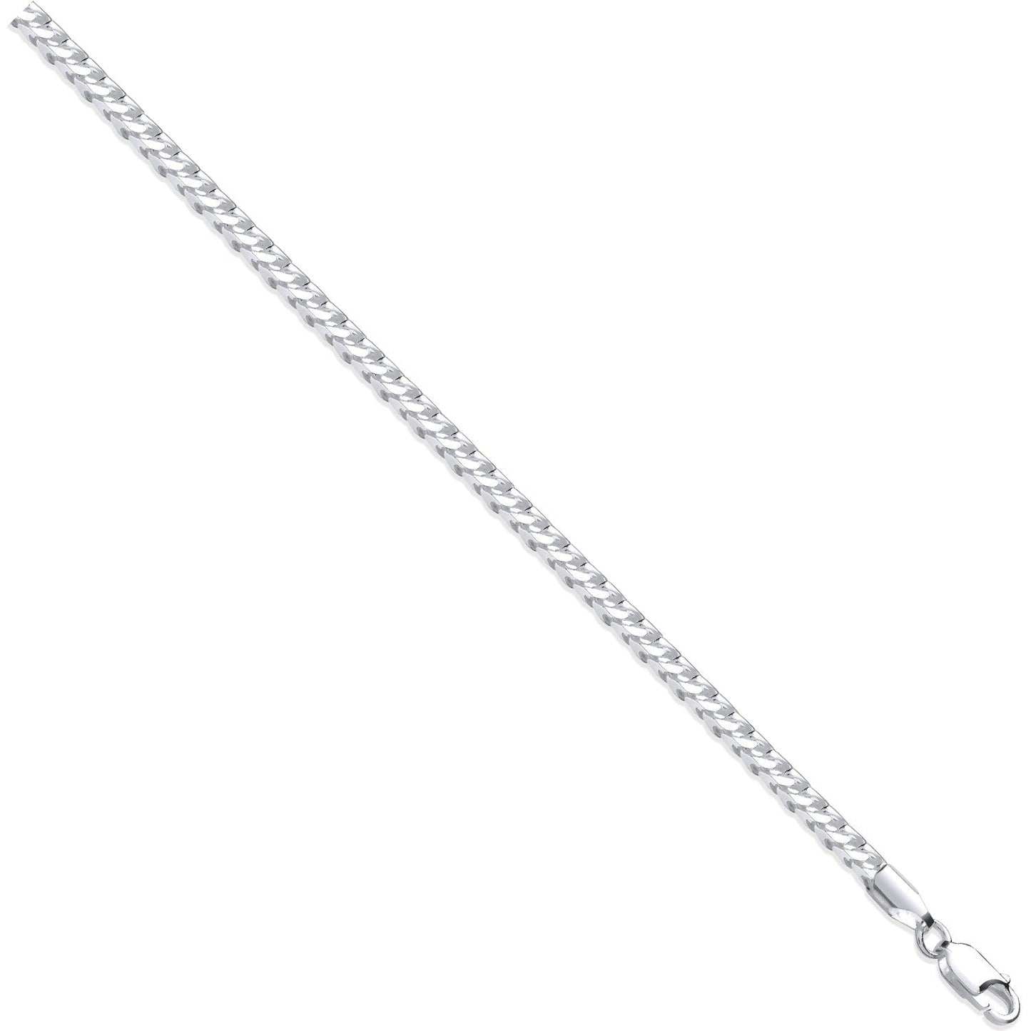 925 Sterling Silver 3mm Chain - FJewellery