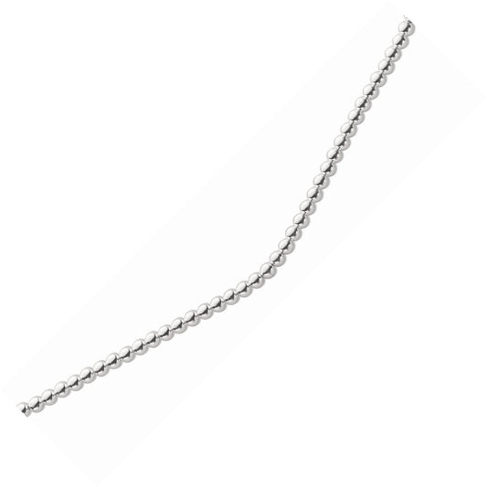 925 Sterling Silver Bead Chain - FJewellery
