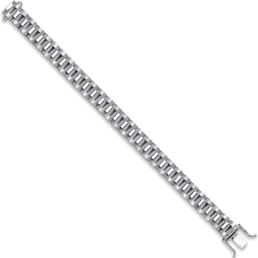 925 Sterling Silver Bracelet 6.5" - FJewellery