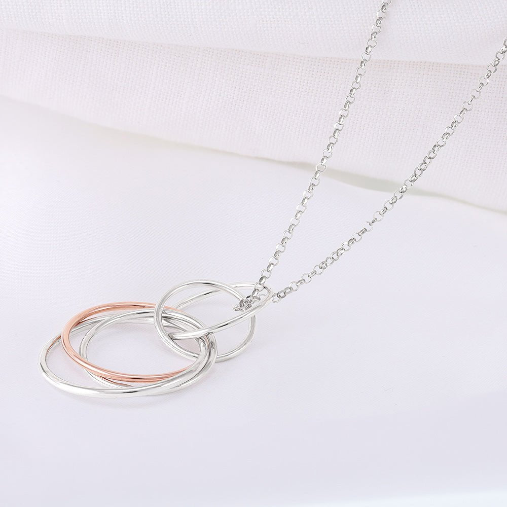925 Sterling Silver Drop Pendant Necklace - 18" - FJewellery