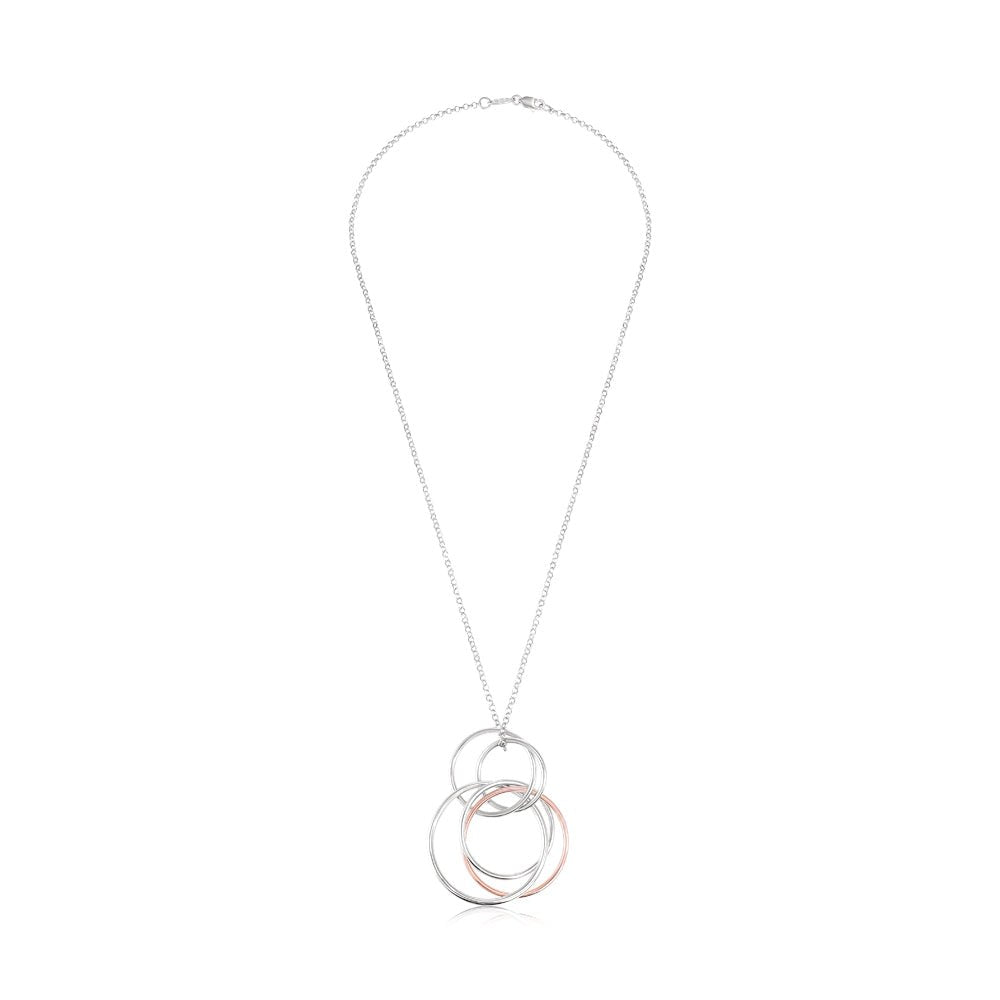 925 Sterling Silver Drop Pendant Necklace - 18" - FJewellery