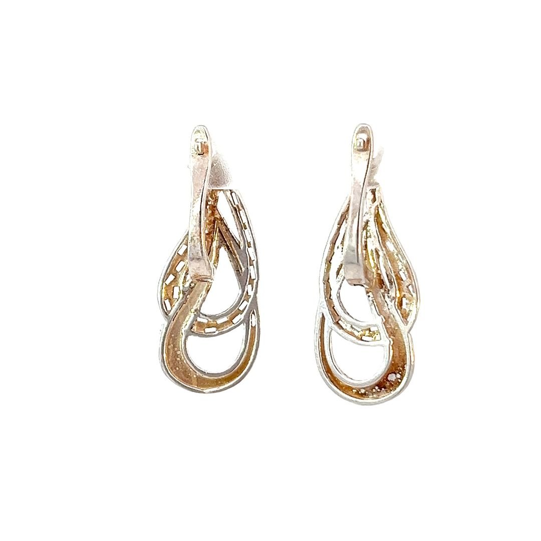 925 Sterling silver earrings 02019277 - FJewellery