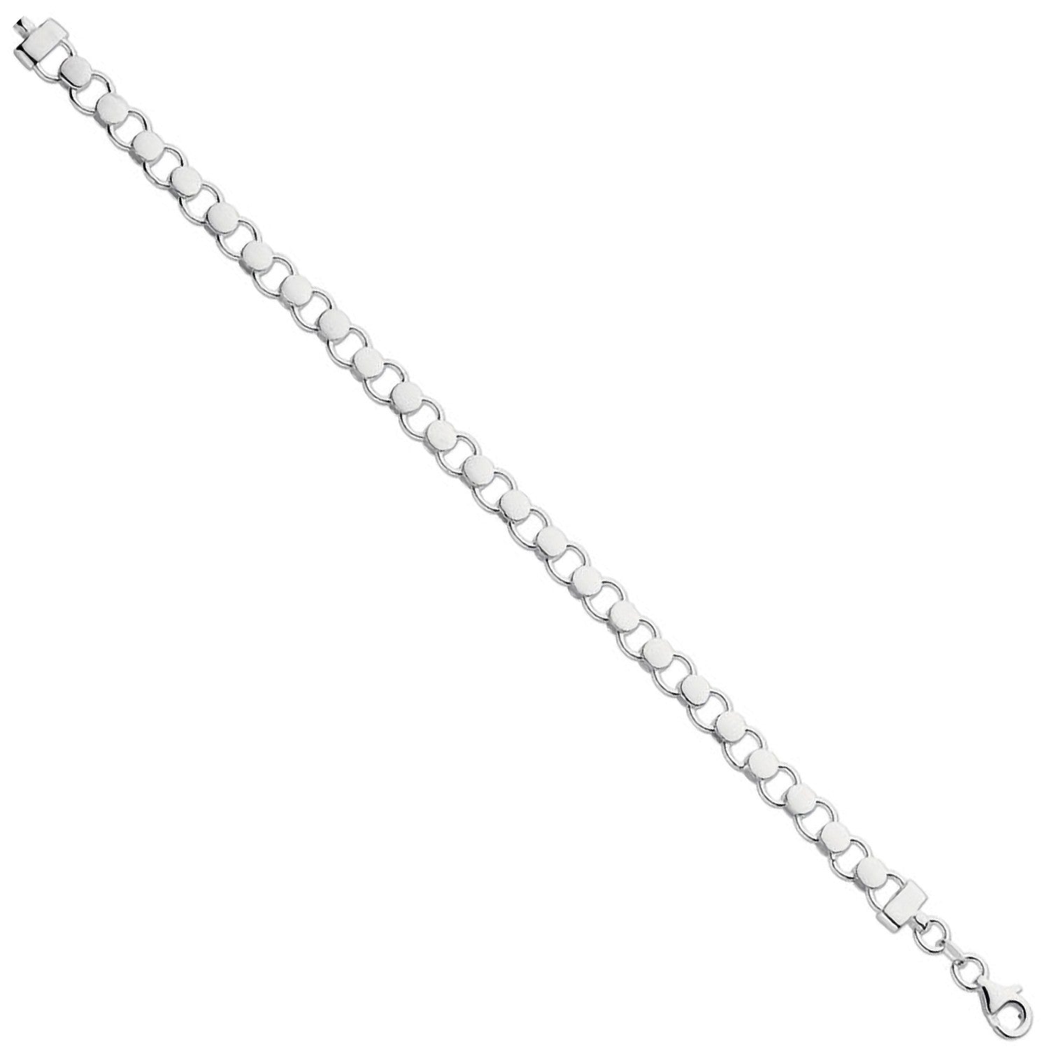 925 Sterling Silver Geometrical Bracelet - FJewellery