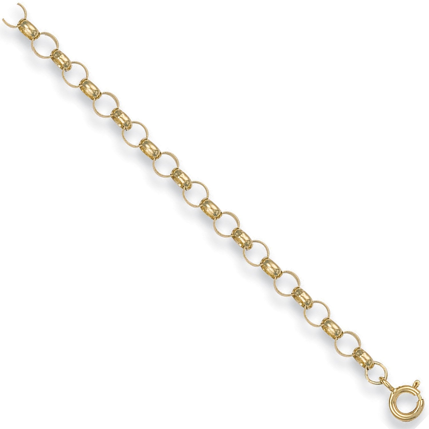 9ct Yellow Gold 5.1mm Belcher Chain - FJewellery