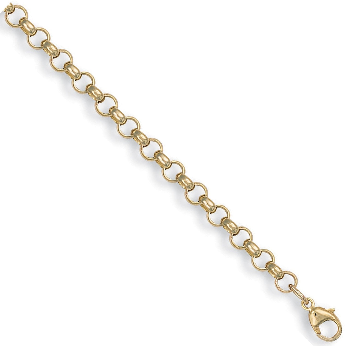 9ct Yellow Gold 5.2mm Belcher Chain - FJewellery