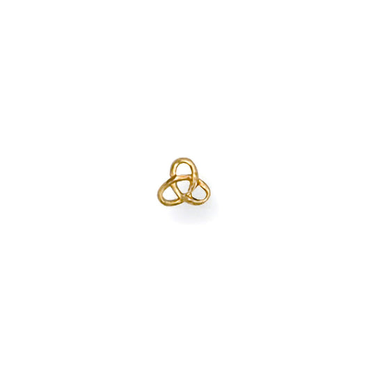9ct Yellow Gold Celtic Nose Stud - FJewellery
