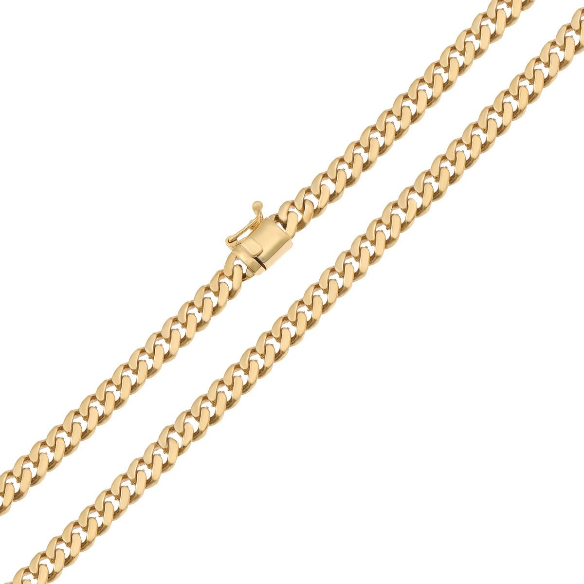 9ct Yellow Gold Curb Bracelet 6mm 2017049 - FJewellery