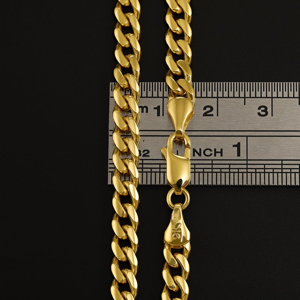 9ct Yellow Gold Curb Bracelets 5mm - FJewellery