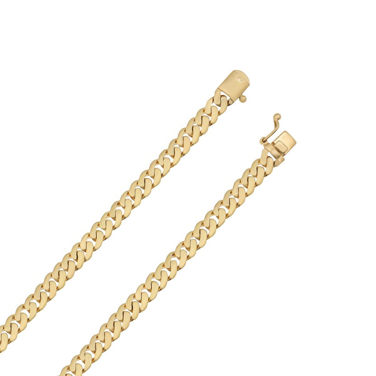 9ct Yellow Gold Curb Chain 5mm 2017070 - FJewellery