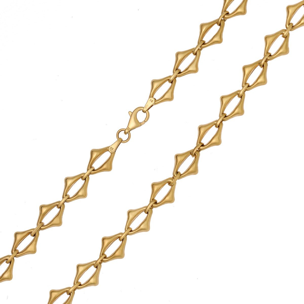 9ct Yellow Gold Fancy Chain 14mm 2017085 - FJewellery