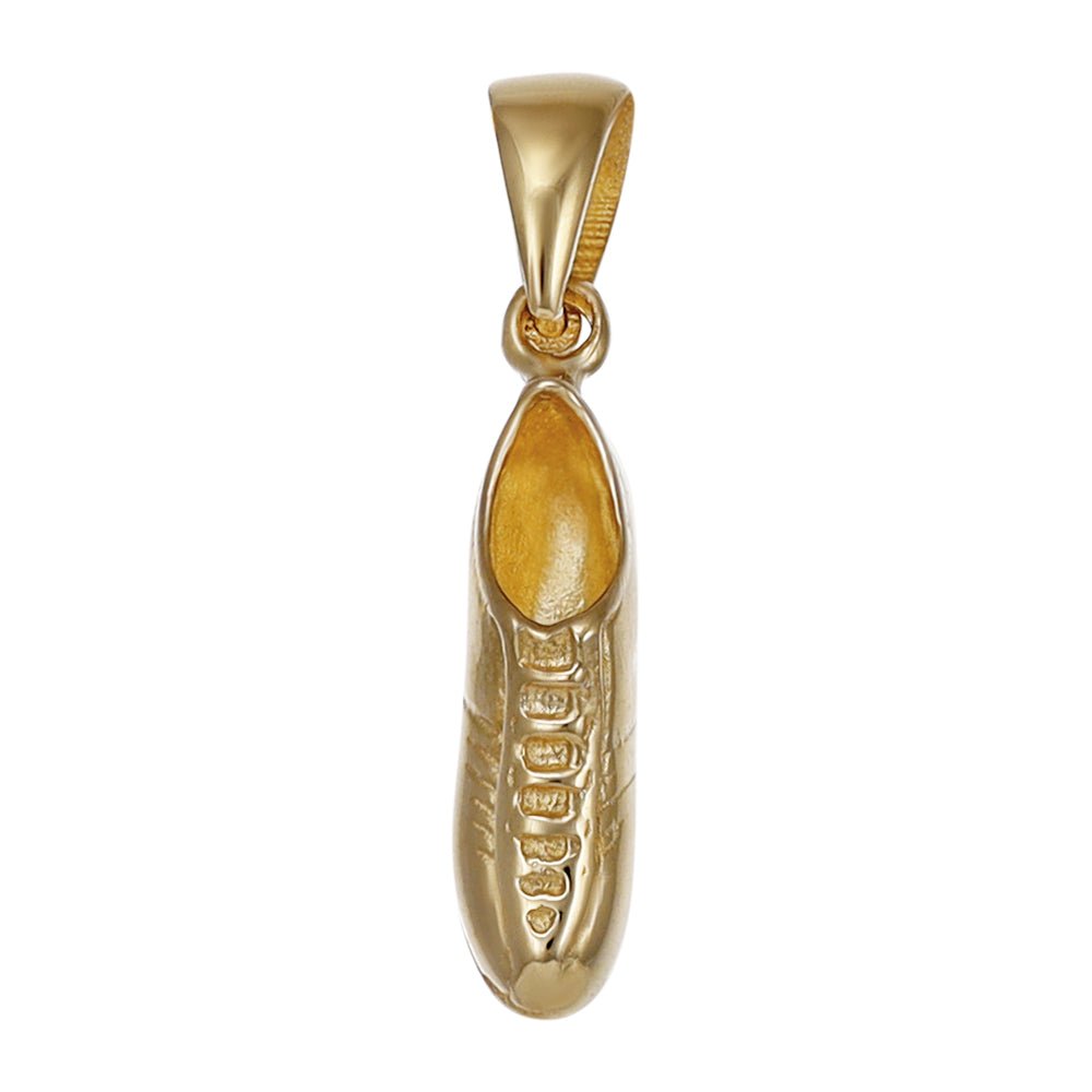 9ct yellow gold Football-boot Drop Pendants PD60-9-39-4 - FJewellery